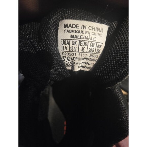 Reebok Premier Zignano Mens Grey Red Mens Size 11.5 - Picture 10 of 10